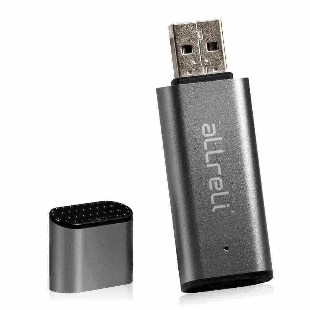 USB 2.0 Flash Drive Memory Stick para grabar entrev Portátil Recargable Dictáfono Spy Pen Bolígrafo versión actualizada compatible con Mac & Windows aLLreli CP00341 8 GB Grabadora de voz de audio digital USB 